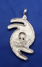 Load image into Gallery viewer, Extreme Crazy Unique Sterling Silver Huge Big Giant Large Enormous Jumbo Massive  Custom Monstrous Hurricane  Pendant