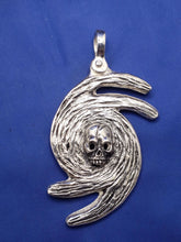 Load image into Gallery viewer, Extreme Crazy Unique Sterling Silver Huge Big Giant Large Enormous Jumbo Massive  Custom Monstrous Hurricane  Pendant