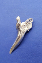 Load image into Gallery viewer, Solid  Sterling Silver Sand Tiger Shark Tooth Pendant Nautical Jewelry by Crisol