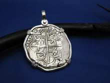 Load image into Gallery viewer, Large Replica Pirate Piece of Eight Pendant