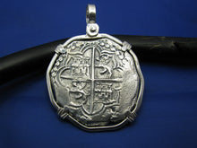 Load image into Gallery viewer, Large Replica Pirate Piece of Eight Pendant