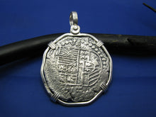 Load image into Gallery viewer, Large Replica Pirate Piece of Eight Pendant