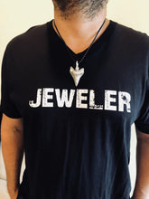 Load image into Gallery viewer, Extreme Unique Huge Big Giant Large Enormous Massive Monstrous Colossal Heavy Solid Custom Sterling Silver {Megalodon}  Shark Tooth Pendant