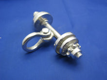 Load image into Gallery viewer, Large Heavy Sterling Silver Strong Man Barbell Weight Lifter Pendant