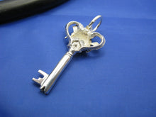 Load image into Gallery viewer, Key Largo Sterling Silver Nautical Lighthouse Key Pendant with Sea Turtle
