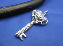 Load image into Gallery viewer, Key Largo Sterling Silver Nautical Lighthouse Key Pendant with Sea Turtle