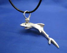 Load image into Gallery viewer, Large Oversized Sterling Silver Great White Shark Pendant