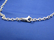 Load image into Gallery viewer, Sterling Silver Fish Hook I Love You Heart Nameplate Style Necklace
