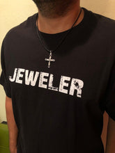 Load image into Gallery viewer, Sterling Silver Sailor's Knot Rope Cross Pendant