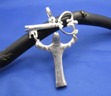 Load image into Gallery viewer, Key Largo Christ of the Abyss Key Pendant in Sterling Silver

