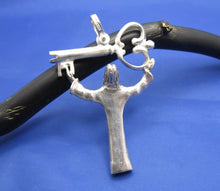 Load image into Gallery viewer, Key Largo Christ of the Abyss Key Pendant in Sterling Silver