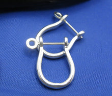 Load image into Gallery viewer, Sterling Silver Pirate Shackle Earring Pair