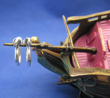 Load image into Gallery viewer, Small Sterling Silver Pirate Shackle Earring Pair Handmade by Crisol Jewelry