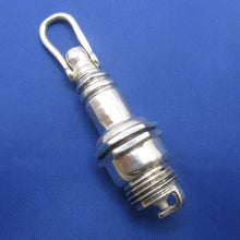 Load image into Gallery viewer, Extra Large Sterling Silver .925 Mechanic's Spark Plug Pendant
