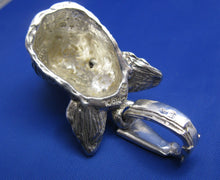Load image into Gallery viewer, Large Sterling Silver Hog Head Pendant with Rifle Bail and Red Gemstone Eyes