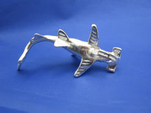 Load image into Gallery viewer, Very Large Sized Attention Grabbing Nautical Sterling Silver Custom Hammerhead Shark Pendant