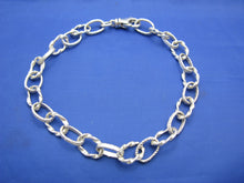 Load image into Gallery viewer, Sterling Silver Atocha Inspired Money Chain Bracelet 7.5mm with Swivel Clasp