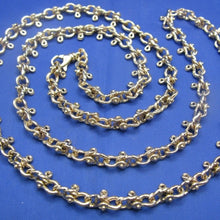 Load image into Gallery viewer, 14k Gold 6mm Nautical Shackle Mariner Link Chain 24"