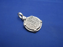 Load image into Gallery viewer, Sterling Silver Small Atocha Shipwreck Coin Replica