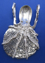 Load image into Gallery viewer, Sterling Silver Shipwreck Pirate Coin Replica with Gemstone Octopus Bezel