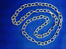 Load image into Gallery viewer, Sterling Silver 8mm Nautical Money Chain Reproduction 24" with No Clasp