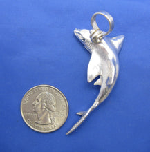 Load image into Gallery viewer, Large Oversized Sterling Silver Great White Shark Pendant