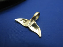 Load image into Gallery viewer, 14k Gold High Polish Small Whale Tail Pendant
