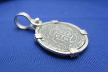 Load image into Gallery viewer, Extra Small Pirate Escudo Reproduction Pendant