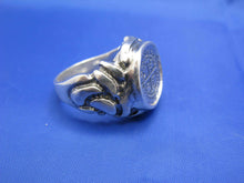 Load image into Gallery viewer, Men's Wide Design Pirate Shipwreck Coin Replica Ring