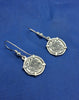Small Atocha Shipwreck Reproduction Coins Pirate Earrings With French Wire