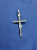 Sterling Silver Unique Artisan Handcrafted wood Design Cross With Jesus Pendant