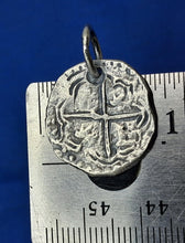 Load image into Gallery viewer, Sterling Silver Atocha Shipwreck Replica Coin With Jump Ring Pendant
