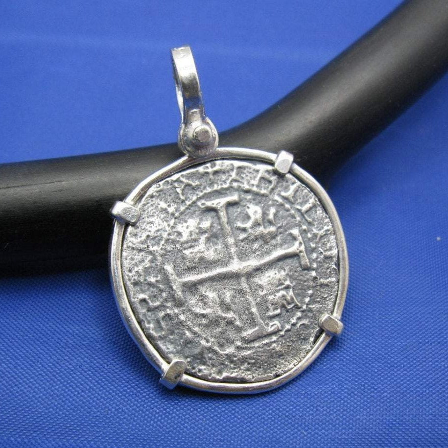 Sterling Silver Pirate Doubloon 