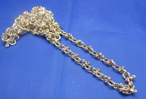 14k Gold 6mm Nautical Shackle Mariner Link Chain 24"