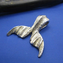 Load image into Gallery viewer, Sterling Silver Mythical Sea Mistress Siren Mermaid Tail Pendant
