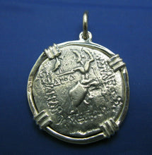 Load image into Gallery viewer, Sterling Silver Out Of This World Alien Coin Pendant
