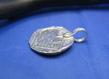 Load image into Gallery viewer, Small Atocha Pirate Coin Replica Pendant Necklace Charm Beach Shipwreck Jewelry
