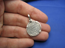 Load image into Gallery viewer, Extra Small Pirate Escudo Reproduction Pendant
